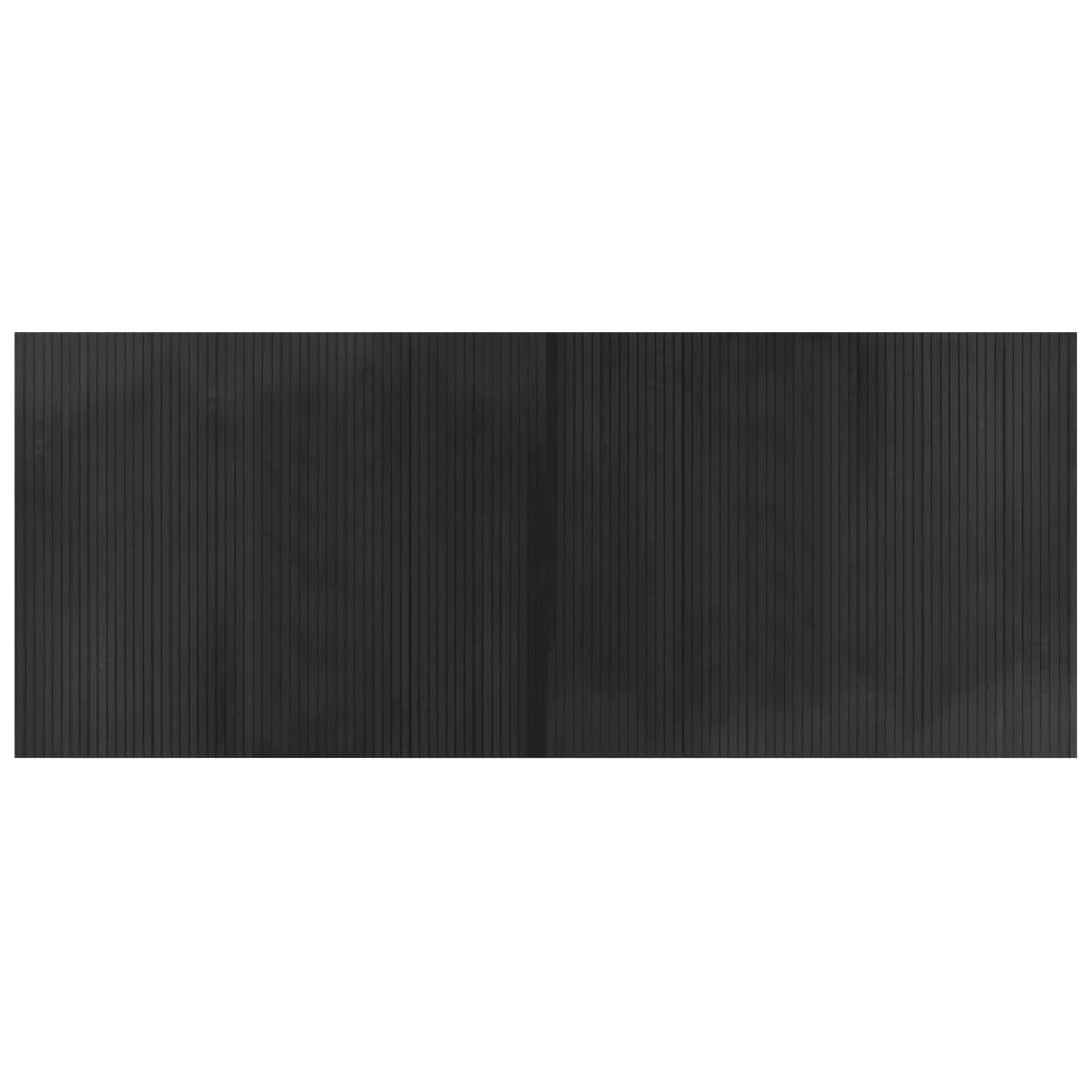 vidaXL Rug, Floor Carpet for Living Room Bedroom Hallway, Area Rug for Decorative, Waterproof Floor Rug Mat, Rectangular Grey Bamboo โ image 1
