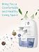 VicTsing Deshumidificador 500ml, Absorber la Humedad 250 ml/24h, Auto-Apaga, Seguro y Silencioso,...
