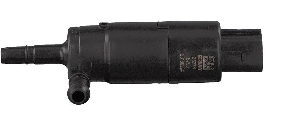 febi bilstein 26274 Waschwasserpumpe für Scheinwerferreinigungsanlage, 1 Stück