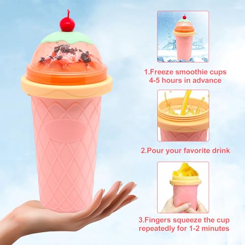 Tenlary Slushy Maker Cup (Pink) – Bild 7