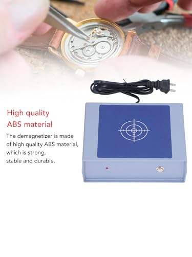 Fayelume Watch Demagnetizer, Compact Magnetizer Demagnetizer Tool, Professional Watch Repair Tools Kits for Watchmakers Repairers - Thumbnail 4