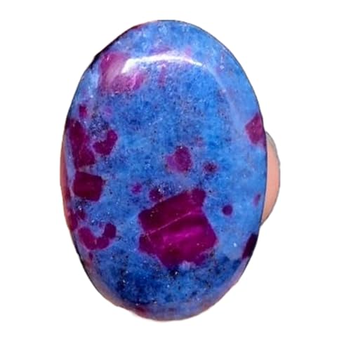 Rubis naturel Kyanite ovale 34x23mm pour création de bijoux uniques