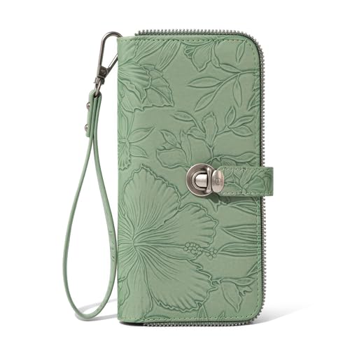 Montana West Large Bifold Wristlet Wallets for Women with ID Window - image 1