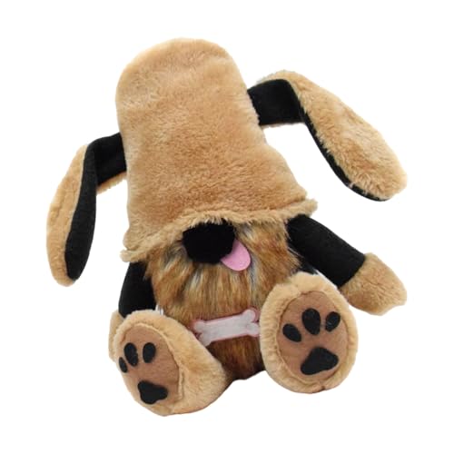 Jouet en peluche chien sans visage pour apaiser l'anxiété et décorer la chambre