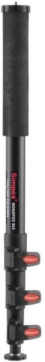 Simpex Professional Monopod 063 Italian Red Locks Design with Pay Load up to 10 kg for Photography and Videography