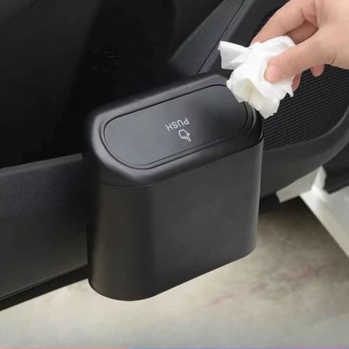 Huxer 1PCS Car Trash Can for Toyota Estima/Previa 2th Generation 2000-2005