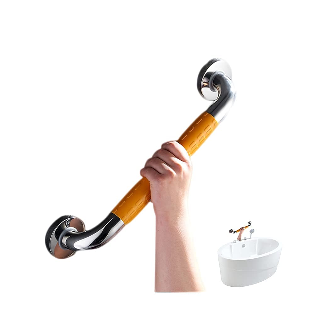 Barre d'appui de douche en acier inoxydable 250kg avec poignée antidérapante