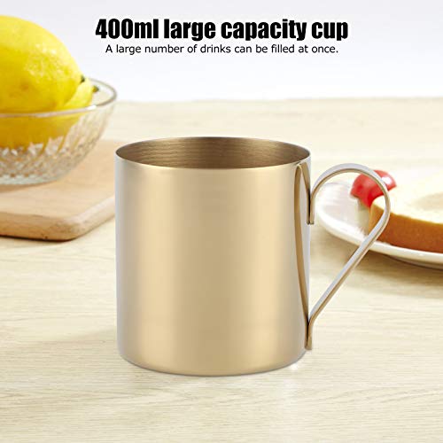 watermok, glad oppervlak 304 roestvrij staal cocktailbeker, hoge hardheid drinkgerei voor het drinken van bier, koffie, water home bar (gouden) - Image 4