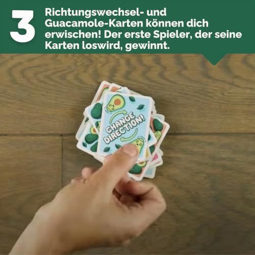Ridley's Avocado Smash, schnelles Familien-Kartenspiel, Schnappverschluss – Ansicht 5