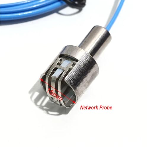 Sensor termopar tipo K de alta precisión con cable de PTFE y rosca de hoja M8 4