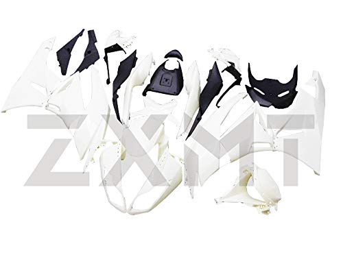 PROMOTOR Unpainted Motorcycle Fairing Kit Injection Bodywork Kit for Kawasaki Ninja ZX6R 636 2009-2012
