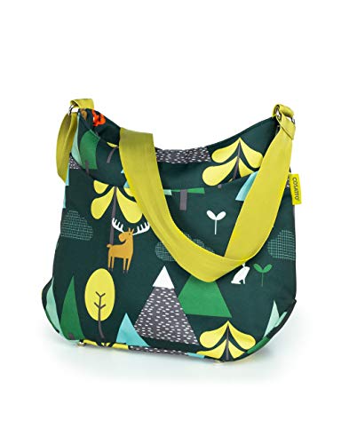 Cosatto Change Bag - Giggle 3 & 4 Pram Pushchair Range | Colourful Luxury Bag, Large Capacity with Change Mat (Into The Wild) Cover