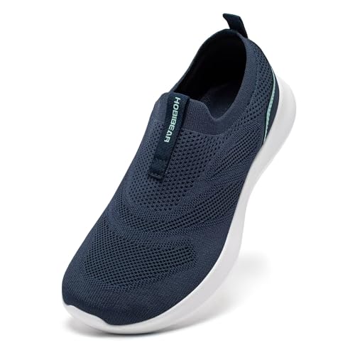 Image of HOBIBEAR Women Walking Shoes | Wide Toe Box | Slip On Sneakers