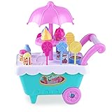 Kaishengyuan Mini Trolley de Juguete, Juguetes Juegos Educativos Niños 3 4 5 6 Años (Blanco)