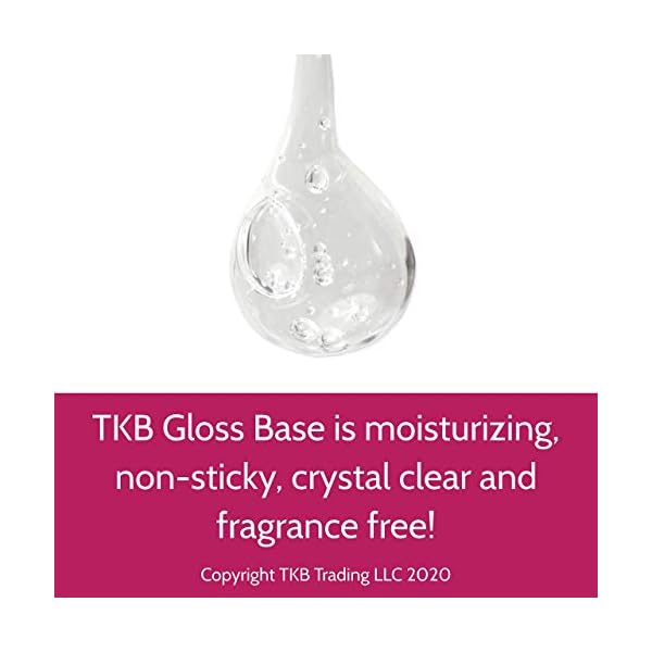 TKB-Lip-Gloss-Base-Clear-Versagel-Base-for-DIY-Lip-Gloss-Made-in-USA-11-oz-2-of-55-oz-bags-Mineral-Oil-Free-137oz TKB Versagel Lip Gloss Base | Clear , Made in USA 11 oz (2 of 5.5 oz bags) Mineral-Oil-Free (width=