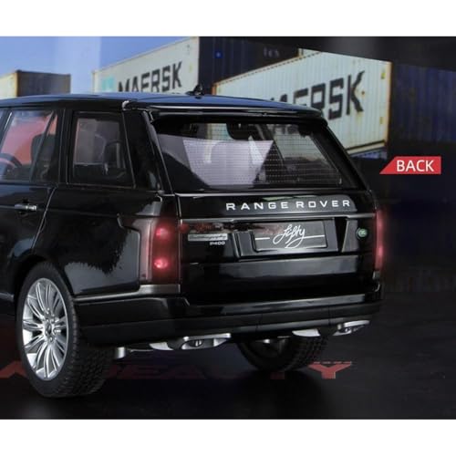 Image of Range Rover SUV Car 1:32 Scale Model Car Exclusive Alloy Metal Pull Back Die-cast Metal Pullback Toy car with Openable Doors & Light Music Best Gifts Toys Kids【Colors as Per Stock】