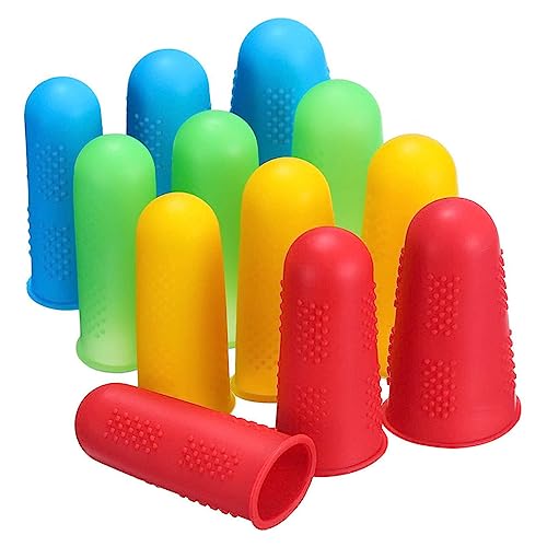 HOLIDYOYO シリコン製指サック 耐摩耗性 指プロテクター 親指カバー 反復使用可能