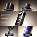 Hairstyler 6 In 1 Airstyler Haarstyler mit Rundbürstenföhn, Airflow Lockenstab Automatisch, Volumen Föhnbürste, Haartrockner, 110000RMP, 1400W für Locken, Volumen, Glätten, Trocknen, Rose Gold
