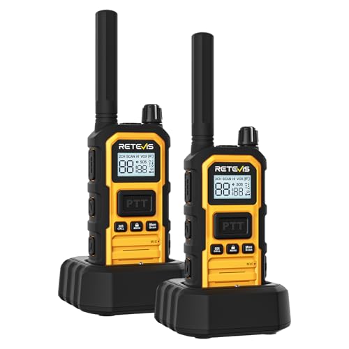 Retevis RB48 Plus Walkie Talkies Long Range, IP67 Waterproof Heavy Dut