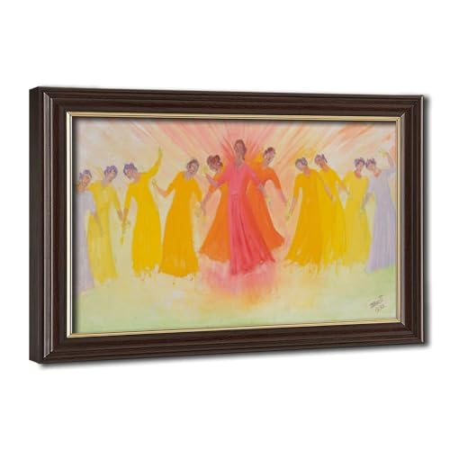 Poster The Woman's Dance de Dorothy Brett 20x30 cm impression sur toile