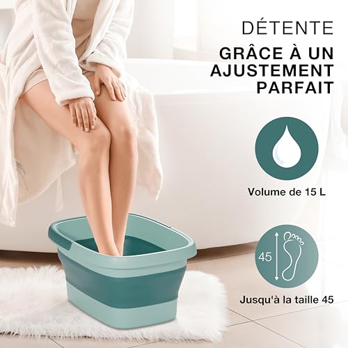 Bain de pieds avec picots de massage VMbathrooms Oasis original et robuste - 3