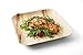 10 Inch Square Leaf Plates, 50 Plates - Leafware