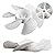 RV Vent Fan Blade White 6" 8" 10" 12" Replacement Fan Blade Round Bore RV Fan Blades for Bathroom Roof Vent Range Hood(6 inches)