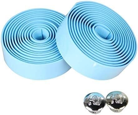 bike handlebar tape,handlebar tape Handlebar Tape, Handlebar Tape 4pcs Steering Wheel Cover Road Bike Cycling Handle Non-slip Belt Rubber Tape Bike Accessories Handle Belt Bar Tape(Yellow black)