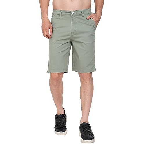 Image of DUPER Men's Regular Fit Cotton Stretchable Welt Pocket Casual /Outdoor Shorts
