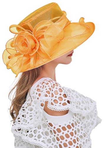 Sombrero Organza Fascinator para mujer miniatura 2