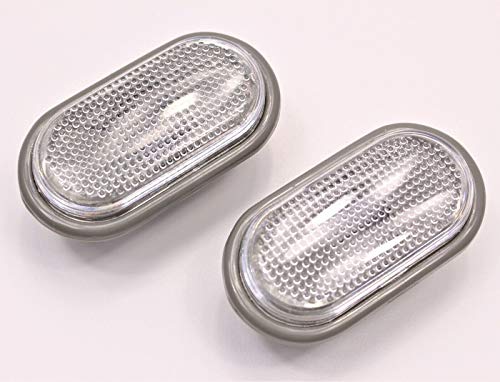FINAO AUTOPARTS® - 2 Clignotants latéraux gauche et droite pour Renault et Opel