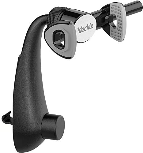 Car Phone Holder, Veckle Car Mount Holder Air Vent, Easy Install Universal Car Mount Cell Phone Holder Stand Cradle for Smartphone Car iPhone 7 6S 6 Plus Samsung Galaxy S8 S7 S6 Edge GPS - Black