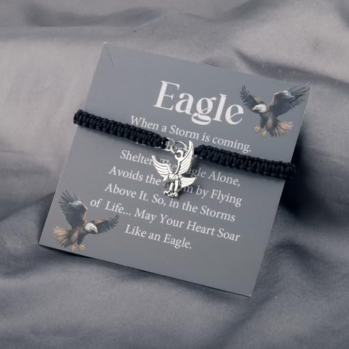BLEOUK Eagel Bracelets Eagle Court Of Honor Gift Stuff Eagle Lover Jewelry Scout Bracelet2