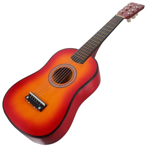 BESPORTBLE シーフォークアコースティックギター 楽器おもちゃ 初心者用 子供用音楽おもちゃ 練習用ギター 小型軽量 おうち遊びやプレゼントに