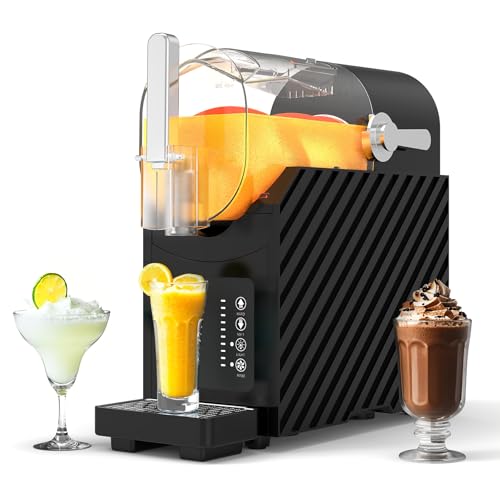 Slushie Machine,Frozen Drink & Slushy Machine for Home,Frozen Drink Mix Maker Machine with Motion-Wake Tech, Auto Energy Saver,Auto Clean Function,No Ice Needed, Milkshake,Cold Drink,Snowmelt,Custom