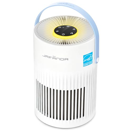 Jafanda Small Air Purifier JF068, 20dB Sleep Mode, Portable Air