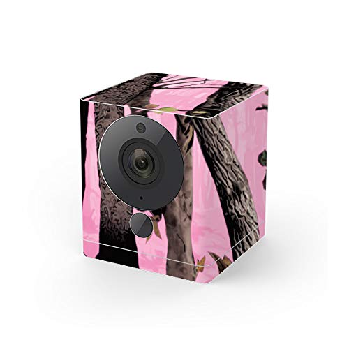 MightySkins Skin Compatible with Wyze Cam V2 - Pink Tree Camo | Protective, Durable, and Unique Vinyl Decal wrap Cover | Easy to Apply, Remove, and Change Styles | Made in The USA