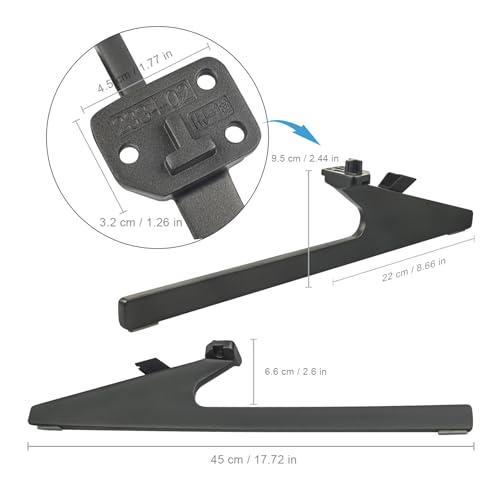 Pieds de rechange pour TV Hisense解决 support perdu écran 85 pouces - 2