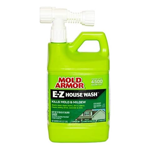 Mold Armor FG51164 E-Z House Wash, Hose End Sprayer, 64-Ounce, green/yellow Cover