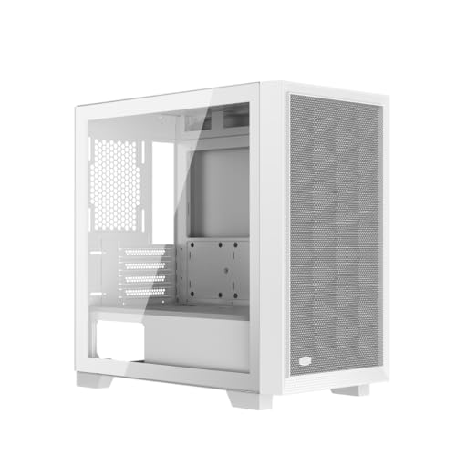 Gabinete para PC PCCOOLER CPS - C3D310 ARGB Blanco - Chasis M-ATX para Gaming con 2 ventiladores ARGB, compatible con placas base M-ATX/ITX y tarjetas gráficas de hasta 350 mm miniatura 4