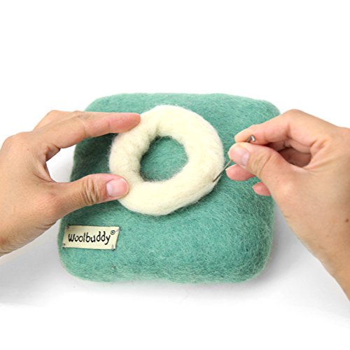 Tapis de feutrage Woolbuddy alternative durable à la mousse pour sculpter sans débris