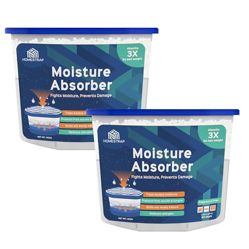 Homestrap Moisture Absorber Box 600ml (Pack of 2) | Dehumidifier ...