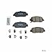 BOSCH BC1654 QuietCast Premium Ceramic Disc Brake Pad Set - Compatible with Select Honda Accord, HR-V; FRONT