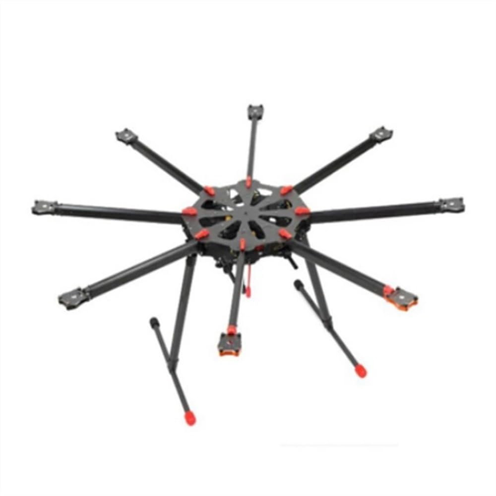 YANHAO [Drohnenteile] for Tarot X8 All Carbon Fiber TL8X000 8-Achsen-Oktokopter mit elektrisch einziehbaren Landekufen und Klapparm for FPV-Fotografie [Einfache Installation]