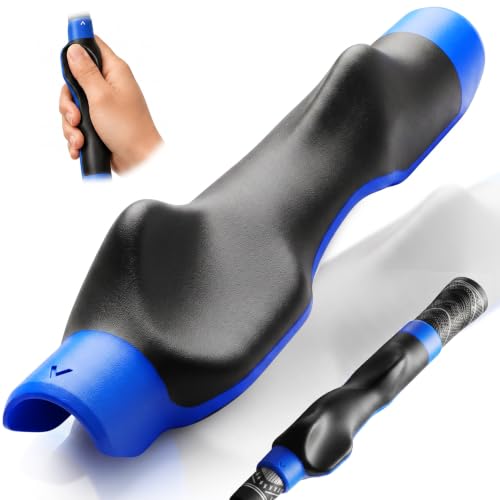 Golf Grip Trainer, Golf Training Aid for Right Hand Builds Muscle Memory