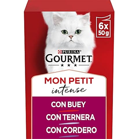 Comida húmeda para gatos Gourmet Mon Petit Finos Cortes en Salsa Cover
