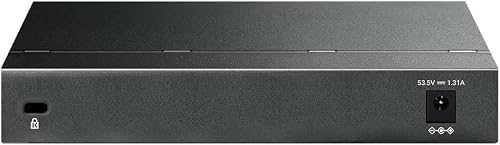 TP-Link Switch PoE Gigabit 8 Ports RJ45, 4 Ports PoE+, TL-SG108PE V4