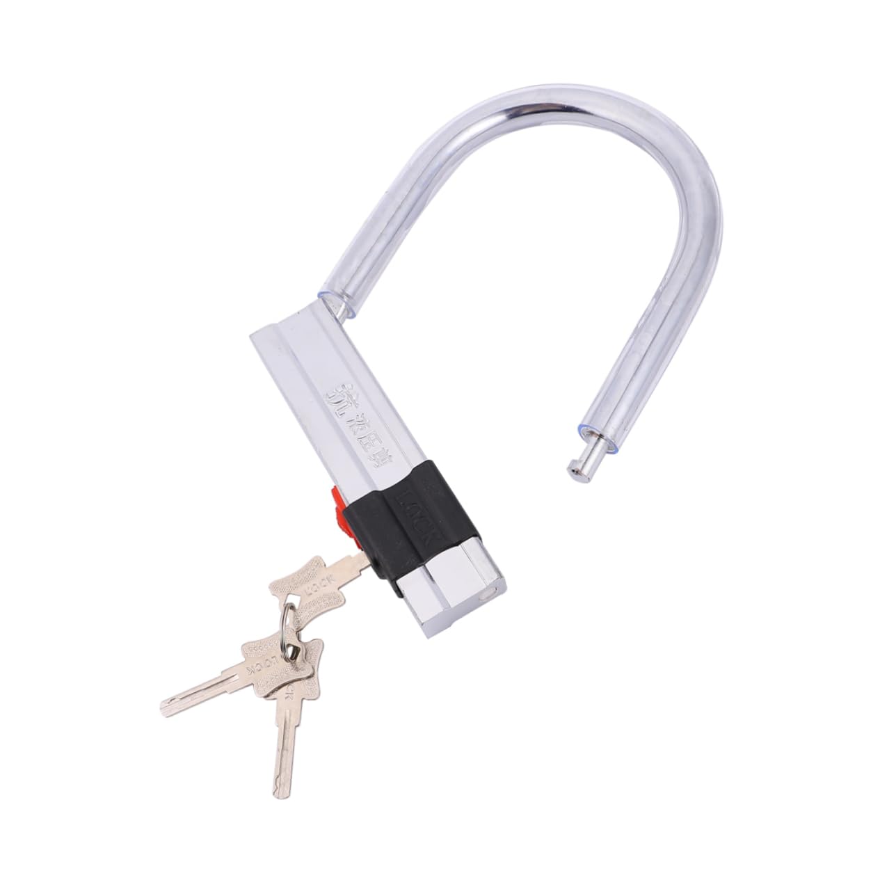 Antivol en U pour Moto et Vélo, Acier Inoxydable, Résistance Hydraulique, Haute Sécurité, pour Cyclisme et Protection Extérieure
