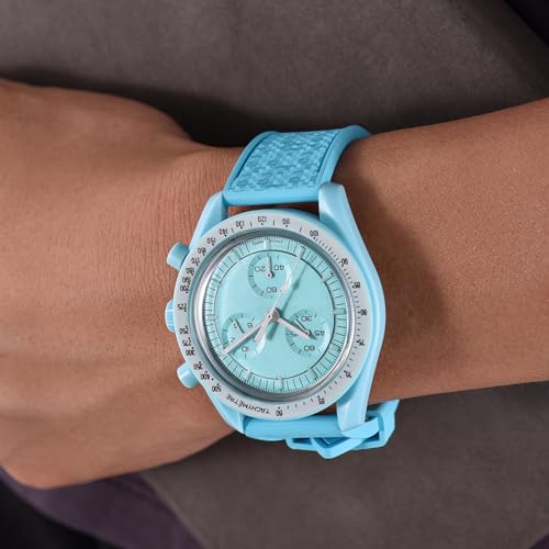 Image of WAMD Matrix FKM Rubber Watch Strap with Quick-Release Spring Bars