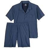 CECEBA Blaues Hemd mit Kragen, blau, 6X-Groß